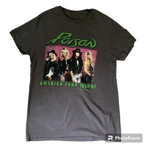 Poison vintage band tee